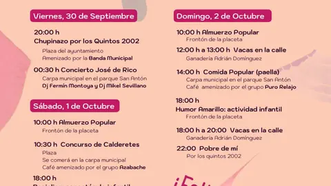 Fiestas de la juventud 2022 en Cadreita