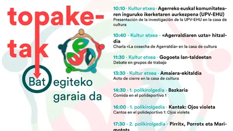 Jornada &lsquo;Ager Topaketak&rsquo; 2022 en Peralta