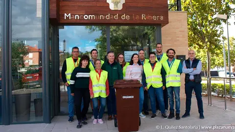 Mancomunidad Ribera quinto contenedor campa&ntilde;a 2022