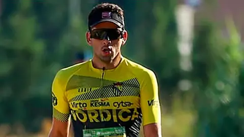 Pedro Romero pertenece al club de marcha n&oacute;rdica Pablo Ariza de Azagra