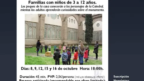 Visita guiada en Tarazona &lsquo;Una Catedral de Cuento&rsquo;