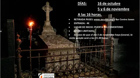Visita guiada al cementerio de Corella