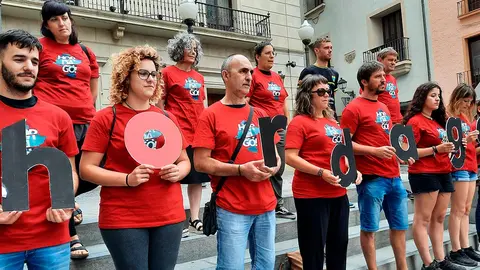 Hordago manifestacion presentaci&oacute;n junio 2022