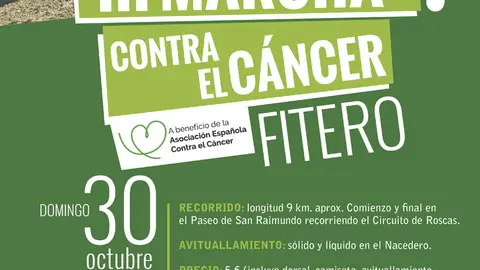 III Marcha contra el C&aacute;ncer 2022 en Fitero
