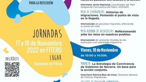 Jornadas en Fitero &lsquo;Los retos de la migraci&oacute;n en los pueblos de Navarra&rsquo;