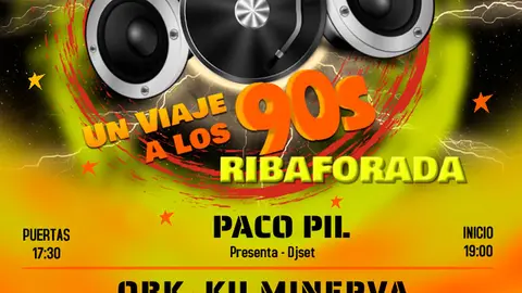 Festival en Ribaforada &lsquo;Un viaje a los 90s&rsquo;