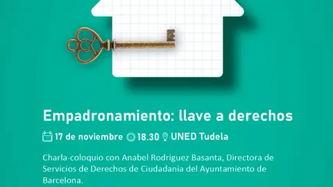 Charlas en Red en Tudela Empadronamiento llave a derechos
