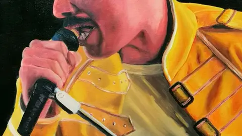 Exposici&oacute;n de pintura en Tauste &lsquo;Retratos que dan la nota&rsquo; de Vicente Ruiz Deza