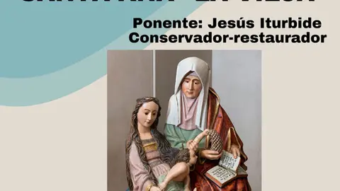 Conferencia en Tudela &lsquo;La restauraci&oacute;n de la escultura de Santa Ana la Vieja&rsquo;