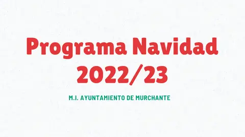 Agenda de Navidad 2022 en Murchante