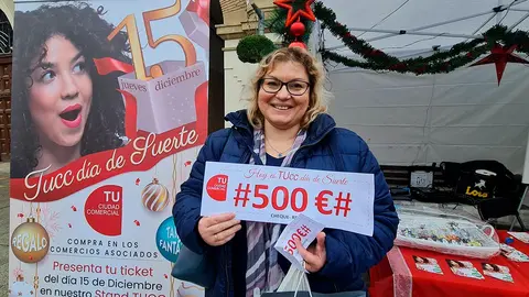 Vaselina Garcheva ganadora de los 500 euros de Hoy es TUcc D&iacute;a de Suerte