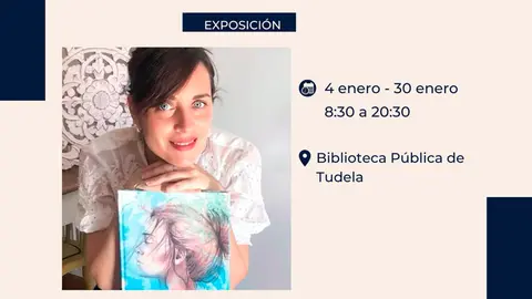 Exposici&oacute;n en Tudela &lsquo;Entre versos, collage y mapas&rsquo; de Trinidad Lucea