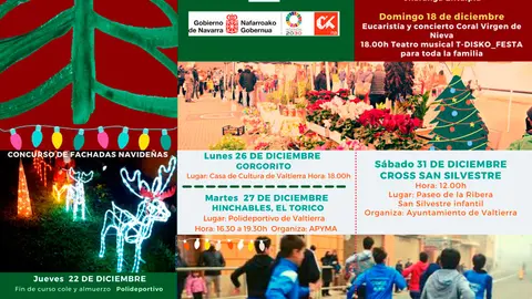 Agenda de Navidad 2022 en Valtierra