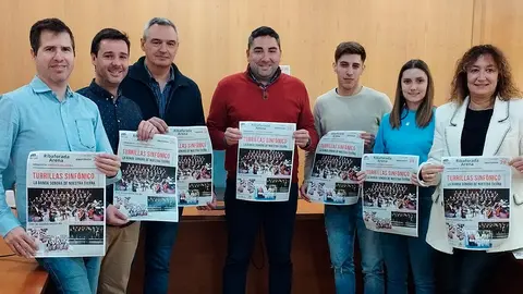 El Ayuntamiento de Ribaforada present&oacute; ayer el concierto que realizar&aacute; la orquesta Sinfon&iacute;a Navarra, el s&aacute;bado 28 de enero, a las 19 horas, en el Ribaforada Arena