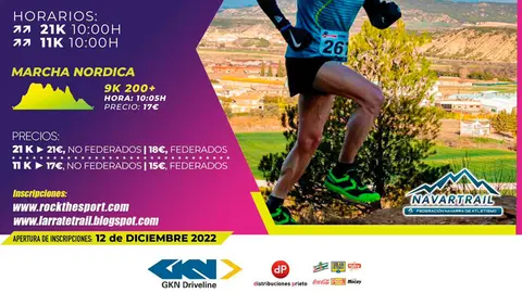 V Larrate Trail 2023 en Carcastillo