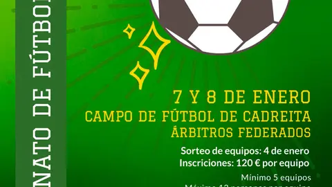 Campeonato en Cadreita de f&uacute;tbol sala