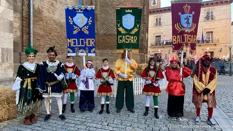 Tudela Reyes Magos llegada 2023 11