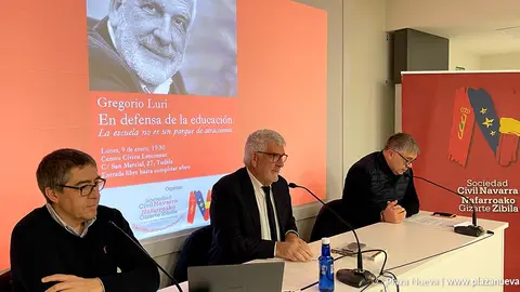 Gregorio Luri Sociedad Civil Navarra