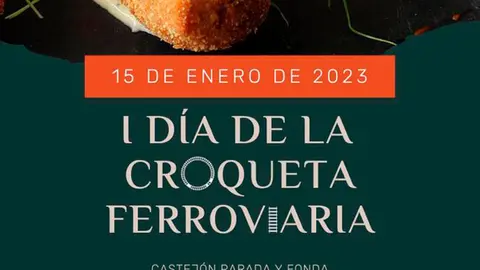 I D&iacute;a de la Croqueta ferroviaria en Castej&oacute;n