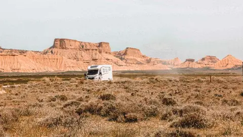 Bardenas contar&aacute; en 2026 con un parking de 70 plazas para gestionar la visita de miles de personas