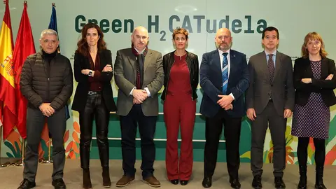 Jes&uacute;s Sesma, Jos&eacute; M.&ordf; Aierdi, Jos&eacute; Luis Arasti, Mikel Irujo e Isabel Vicente