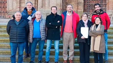 Amigos de la Historia de Alfaro con Cebollados