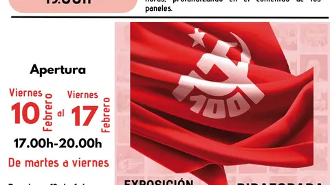 Exposici&oacute;n en Ribaforada &lsquo;Cien a&ntilde;os de comunismo en Navarra Hombres y mujeres de pu&ntilde;o en alto&rsquo;