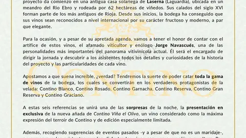 Cata Chapeau Wines en Alfaro con el en&oacute;logo Jorge Navascu&eacute;s