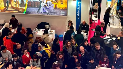 Multitudinaria asistencia en la feria Navartur