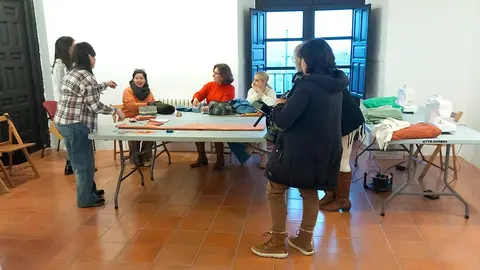 Taller de costura medieval en &Aacute;greda 6
