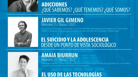 Conferencias marzo 2023 de la APYMA Jesuitas de Tudela