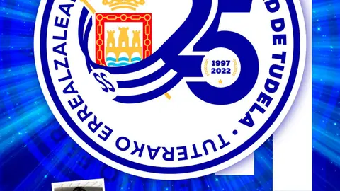 Acto de clausura del 25&ordm; aniversario de la Pe&ntilde;a Real Sociedad de Tudela