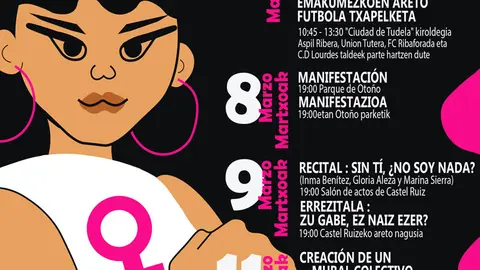 D&iacute;a Internacional de la Mujer 2023 en Tudela (Plataforma 8M)