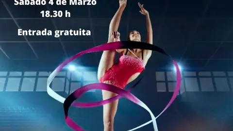 Exhibici&oacute;n del Club Gimnasia R&iacute;tmica de Tudela