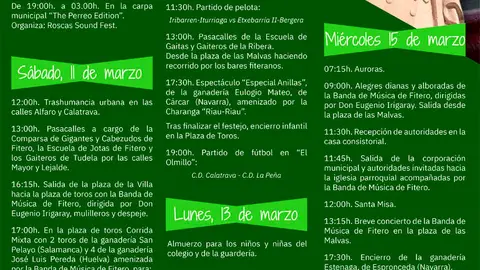 Fiestas de San Raimundo 2023 en Fitero