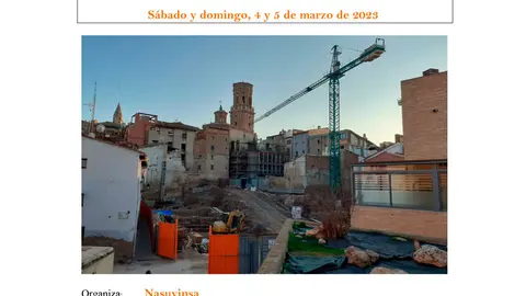 Visitas arqueol&oacute;gicas al entorno del horno Coscol&iacute;n en Tudela