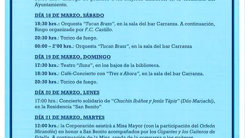 Fiestas de San Benito 2023 en Miranda de Arga