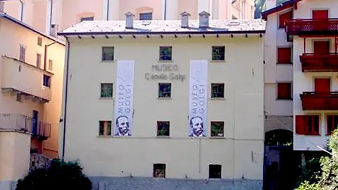 Casa natal de Camilo Golgi en Corteno Golgi (Italia)
