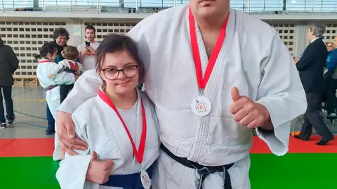 Leyre Perez y Julen Alava