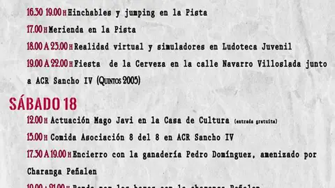 Fiestas de la juventud 2023 en Funes