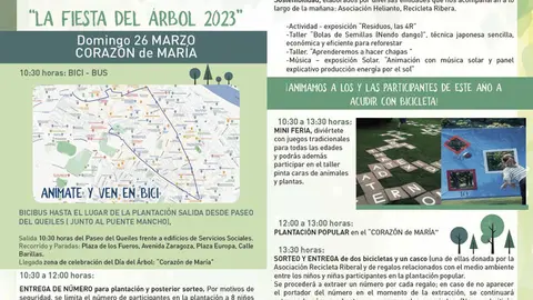 D&iacute;a del &aacute;rbol 2023 en Tudela