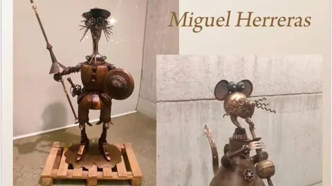 Exposici&oacute;n en Villafranca &lsquo;Chatarrearte&rsquo; de Miguel Herreras