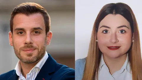 Zeus P&eacute;rez y Laura Casanova UPN 2023