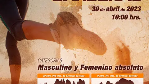 I Trail Mirador de las Bardenas 2023 en Valtierra