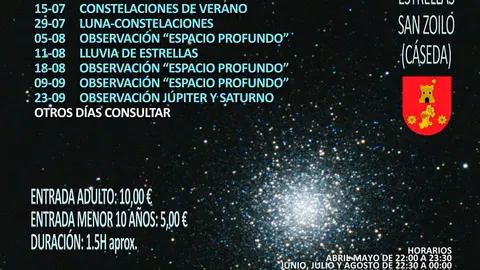 Noche de estrellas 2023 en C&aacute;seda