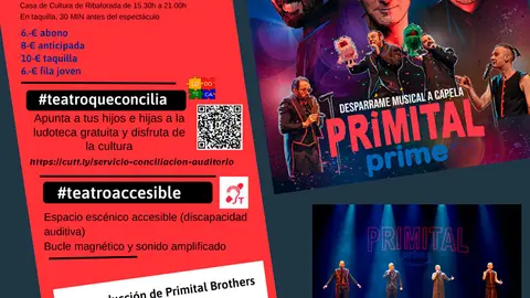 Espect&aacute;culo en Ribaforada &lsquo;Primital prime&rsquo;