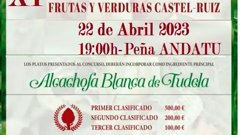 XI Premio Gastron&oacute;mico Frutas y Verduras Castel Ruiz 2023 en Tudela