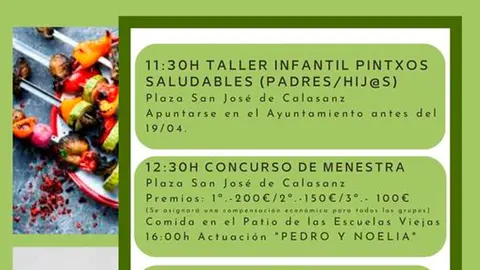 Jornadas de la Verdura 2023 en Bu&ntilde;uel