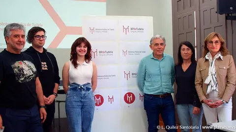 Biblioteca P&uacute;blica Tudela nuevo logo