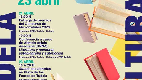 D&iacute;a del Libro 2023 en Tudela